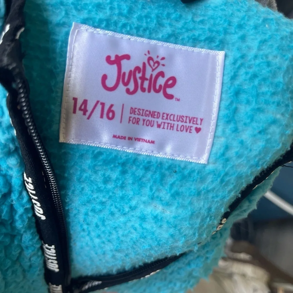Justice girls sherpa